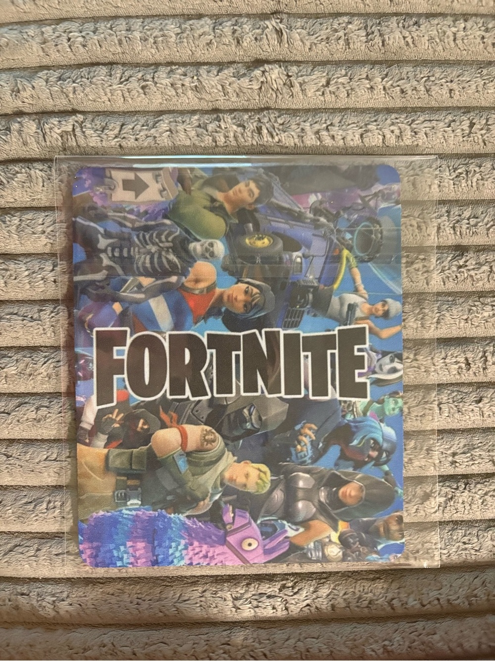 Fortnite Graphic Square Mouse Pad — Multicolor